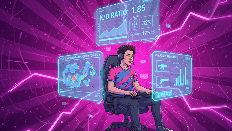 FPS Oyunlarında Performans İstatistikleri ve Analiz Ekranı