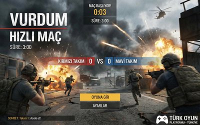 Vurdum Hızlı Maç Oyun Modu